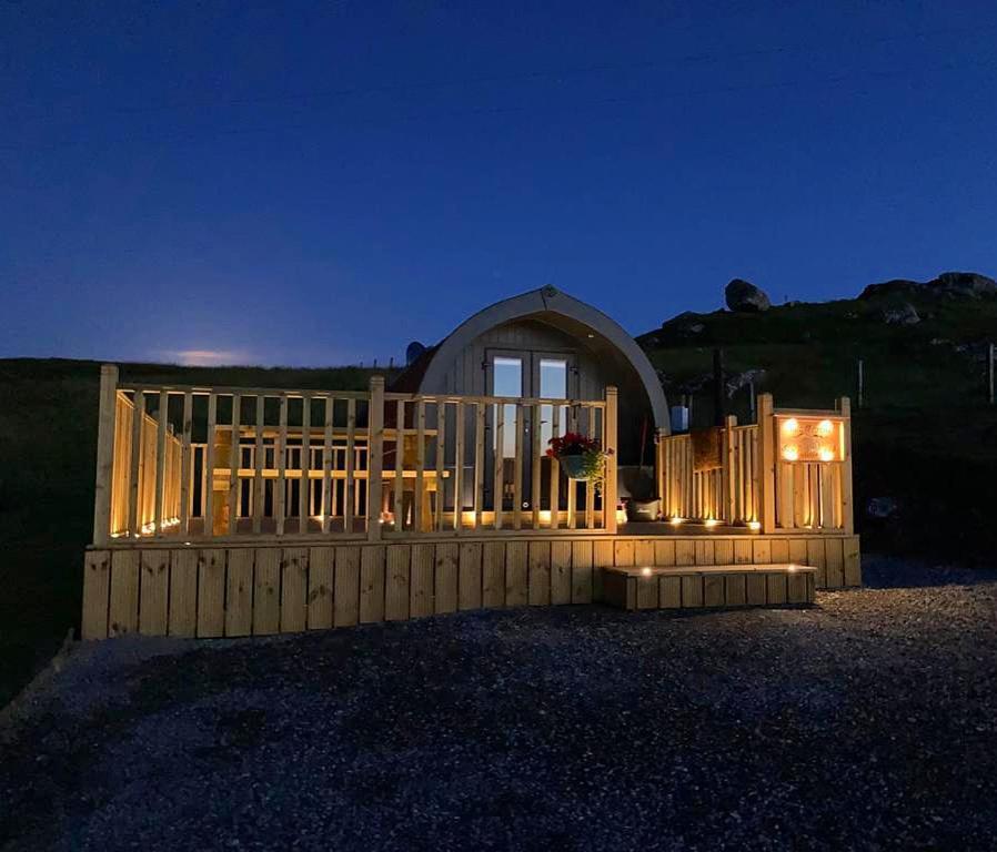 Meall Ard Self Catering Pod - Isle Of South Uist Pollachara Luaran gambar